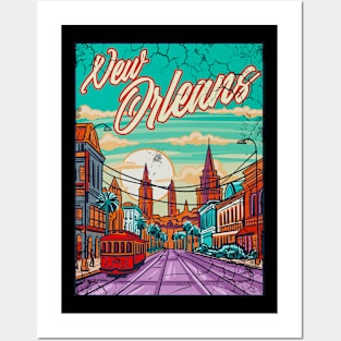 New Orleans Louisiana Art Posters and Art